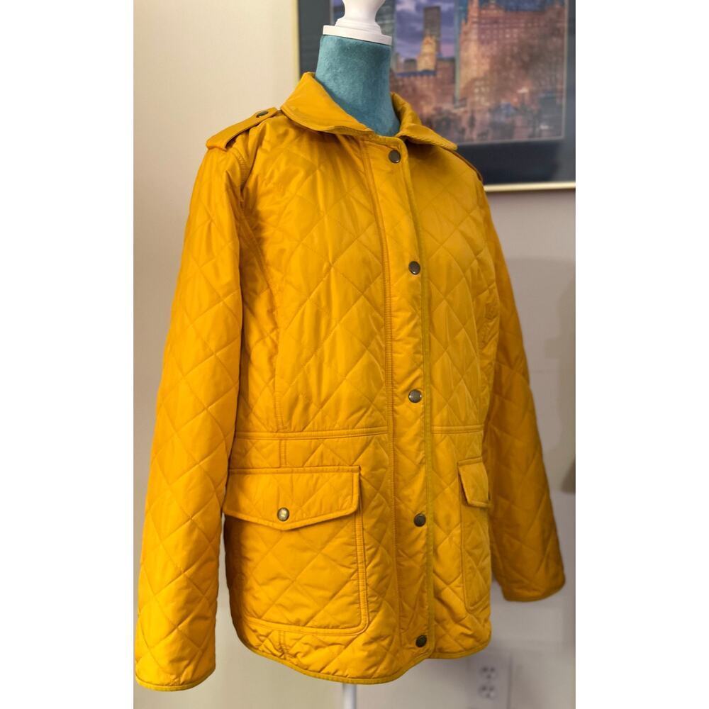 Talbots Yellow lightweight jacket 
Size X